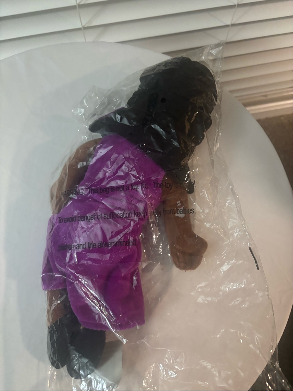 The Unemployed Philosophers Guild Michelle Obama Little Thinker Plush Doll Tag - Picture 3 of 13